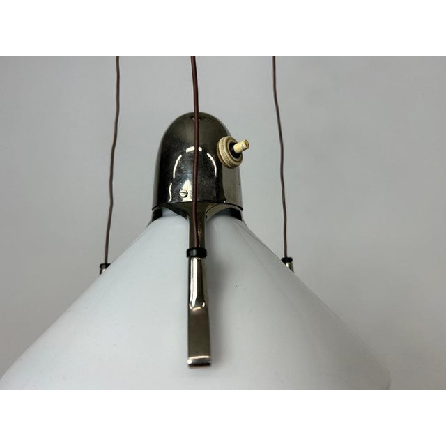 Art Deco Adjustable Hanging Lamp, 1930s For Sale - Image 6 of 7