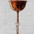 Copper Mid-Century Scandinavian Pendant Lamp in Opal Glass and Copper, Sweden, 1950s For Sale - Image 8 of 9
