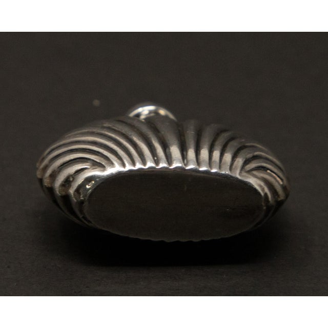 Antique Tiny Sterling Silver Perfume Bottle For Sale - Image 4 of 10