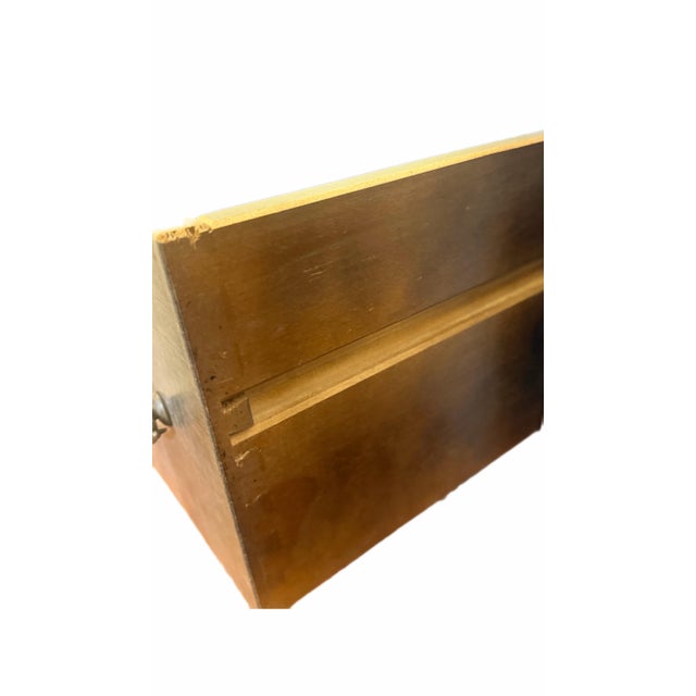 Late 20th Century Italian Three-Drawer Wood Chest by Buying & Design, Florence For Sale - Image 5 of 5