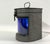 Ships Lantern with Cobalt Blue Lens For Sale - Image 9 of 12