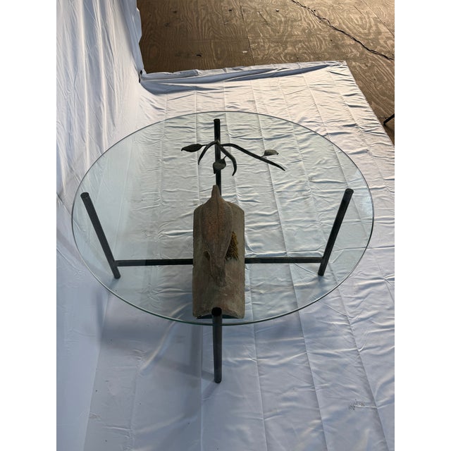 Sculpture Materials Clay Dove Coffee Table For Sale - Image 7 of 11