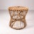 Wood Rattan Pouf by Franco Albini For Sale - Image 7 of 7