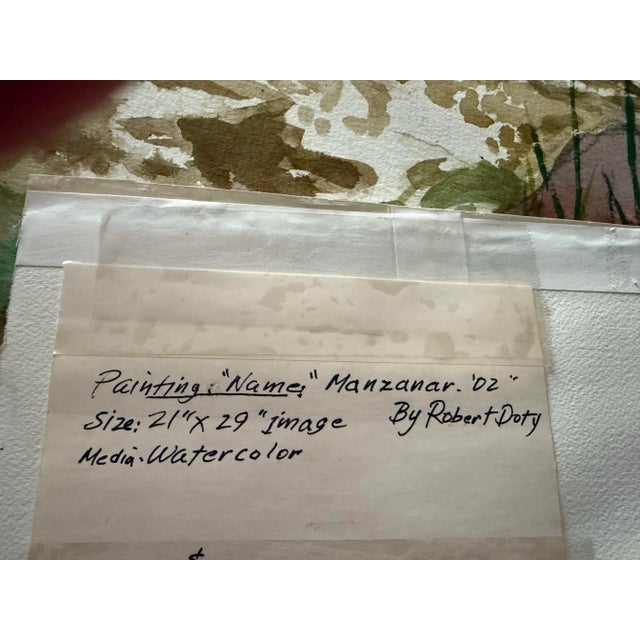 2000 - 2009 Robert R. Doty Original Art Watercolor Mixed Media For Sale - Image 5 of 5