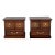 Pair of Late 20th Century Conant Ball Walnut Nightstands For Sale