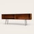 1950s Danish Modern Teak Display Console by Ib Kofod-Larsen Finished Back For Sale - Image 6 of 13