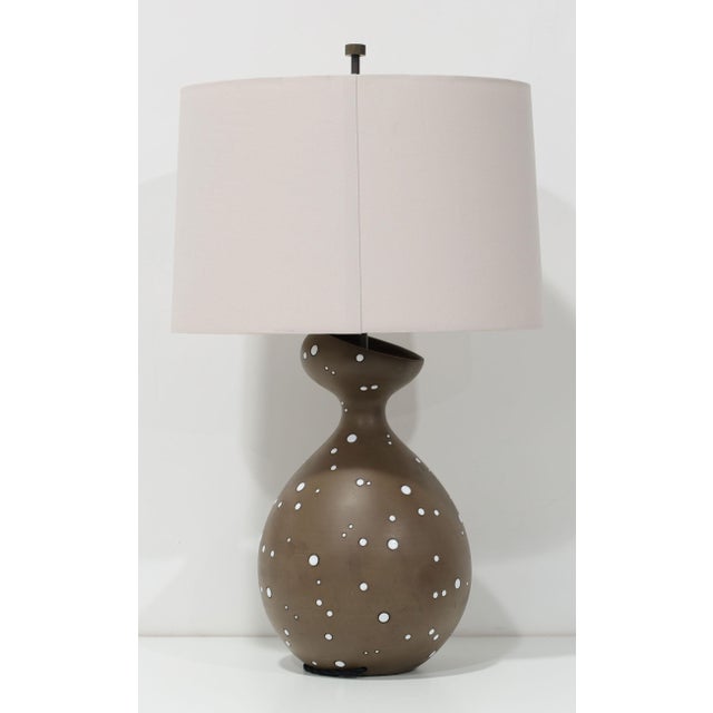 Ceramic Raymor Italian Ceramic Table Lamp, 1978 For Sale - Image 7 of 9
