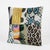 Mid-Century Modern Uzbek Ikat Patchwork Pillow Cover 20'' X 20'' For Sale - Image 3 of 4