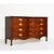 Traditional Mid Century Federal Style Mahogany Serpentine Triple Dresser by Dixie For Sale - Image 3 of 12