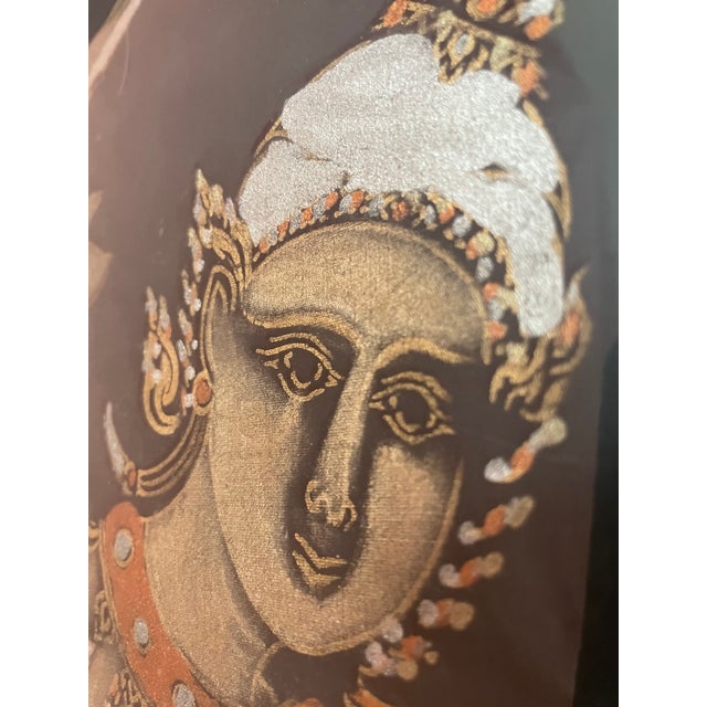 Overview Up for sale is a striking, highly detailed mid-century modern mixed-media relief artwork depicting a traditional...