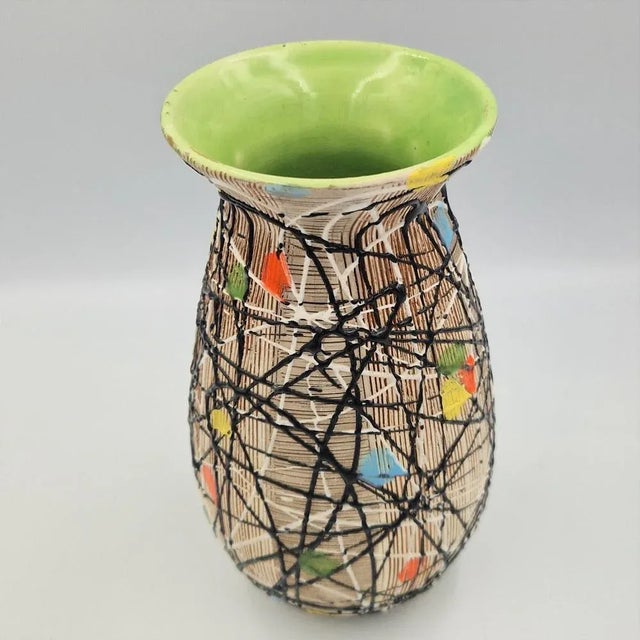 Mid-Century Italian Vase from Fratelli Fanciullacci, 1950s For Sale - Image 6 of 7