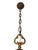Bronze Late 20th Century Bronze and Cut Crystal Chandelier For Sale - Image 8 of 10