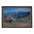 Johnny Yazzie 1985 Signed Original Oil — Large Pueblo & Horno Landscape For Sale