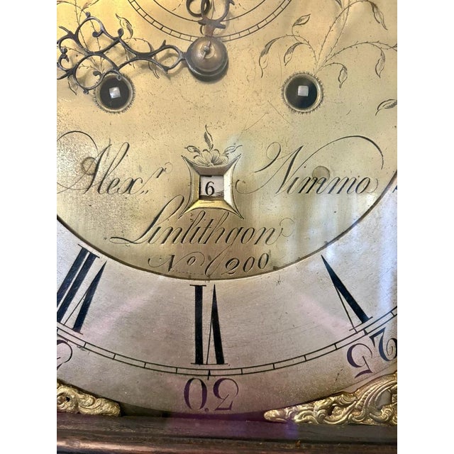 18th Century Oak Longcase Clock, 1780s For Sale - Image 18 of 18