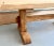Early 1900s Belgian Oak Monastery Trestle Dining Table For Sale - Image 11 of 12