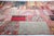 Mid 20th Century Vintage Kilim Patchwork Rug – Colorful Statement Piece for Modern Homes -6' 7'' X 9' 10'' For Sale - Image 5 of 8
