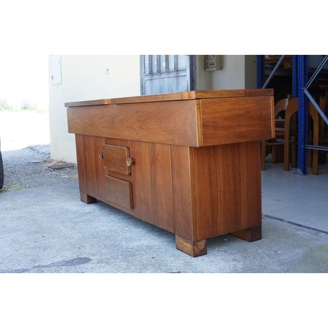 Vintage Sideboard in Walnut, 1964 For Sale - Image 3 of 7