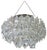 Austrian Crystal and Silver Plated Nickel Ceiling Lamp from Bakalowits & Söhne, 1950s For Sale