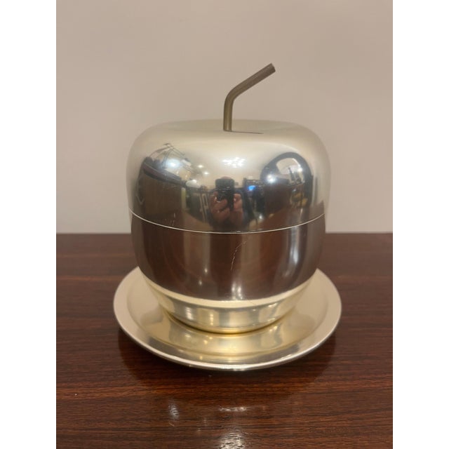 Apple-Shaped Ice Bucket by Ettore Sottsass for Rinnovel, 1950s For Sale - Image 6 of 6