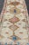 Vintage Turkish Tulu Runner With Ivory, Rose, Blue, and Multicolor 3'9 X 11'4 For Sale In Atlanta - Image 6 of 11