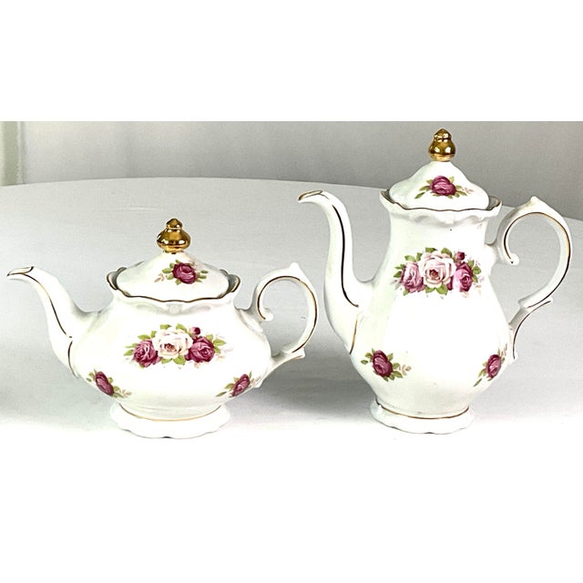 Mid 20th Century Mid 20th Century Winterling-Bavaria- Porcelain Tea and Coffee Set- 23 Pieces For Sale - Image 5 of 9