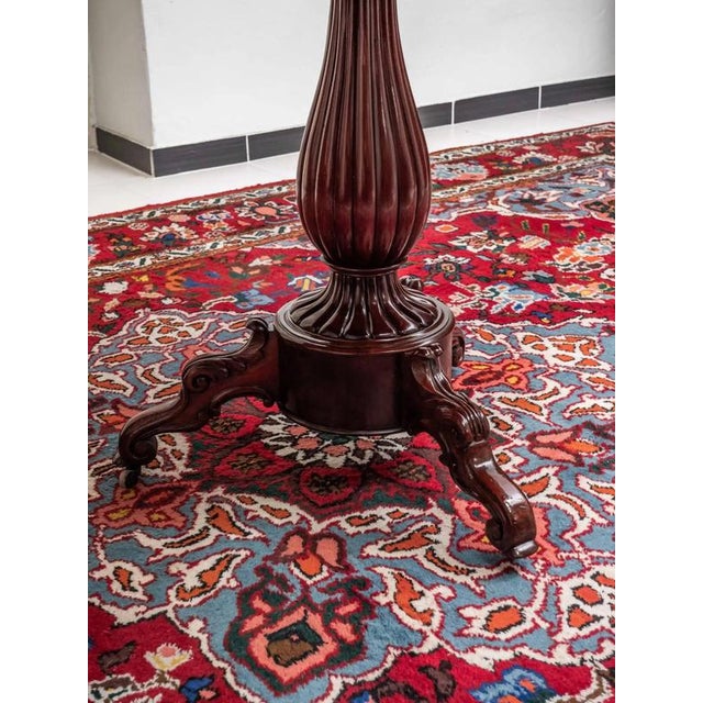 Antique Extendable Game Table For Sale - Image 6 of 10