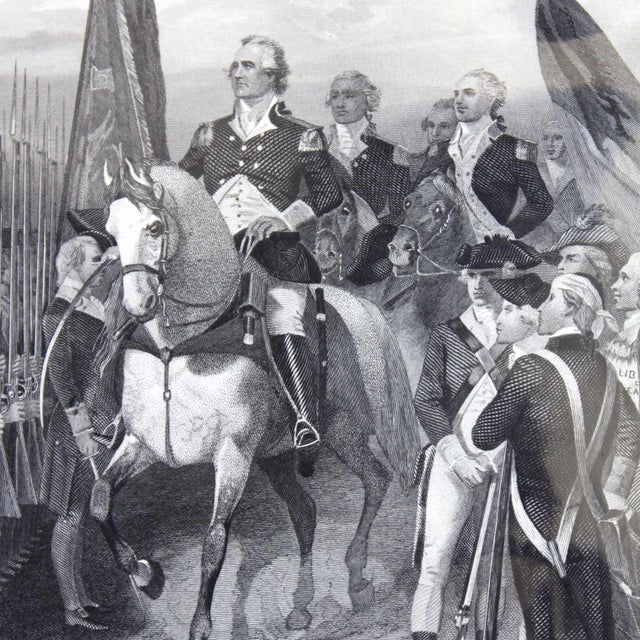 Washington Taking of the Army print, from the original picture by Chappel, in the possession of the publishers Johnson,...
