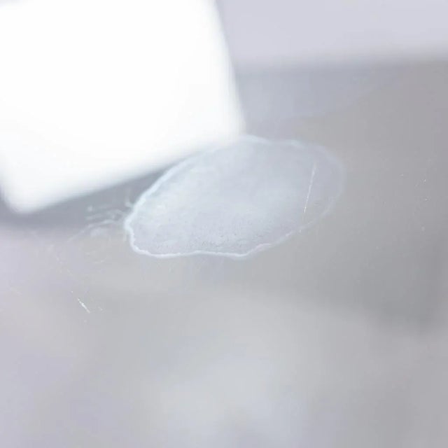 Vintage Glass & Chrome Dining Table, 1970s For Sale - Image 6 of 7