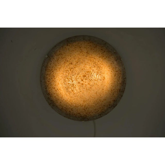 Italian Murano Glass Mushroom Ceiling Lamp, 1960s For Sale - Image 6 of 13