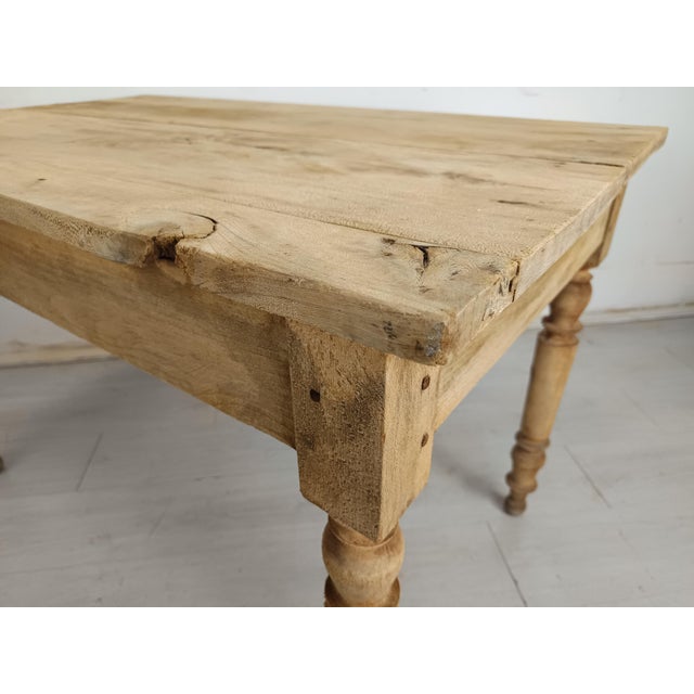 Farmhouse Bistro Table in Elm and Fir For Sale - Image 18 of 18