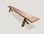 Andrianna Shamaris Mid Century Couture Long Teak Wood Bench For Sale - Image 17 of 18