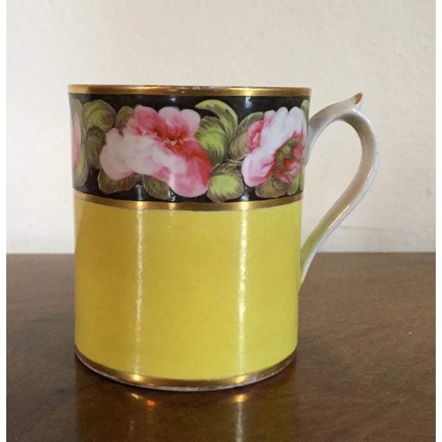 Ceramic 1805 English Georgian Coalport Porcelain Tankard Mug For Sale - Image 7 of 11