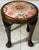 Beautifully Crafted Vintage Victorian-Style Footstool With Suzani Embroidery For Sale - Image 10 of 11