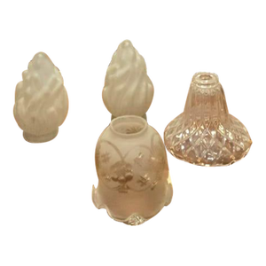 French Sèvres Porcelain Decorative Vase Set With Hand-Painted Artwork, Gold Leaf Accents & Bronze Mounts