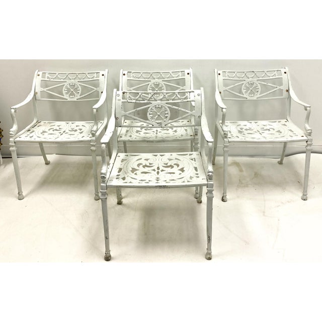 cast aluminum garden chairs