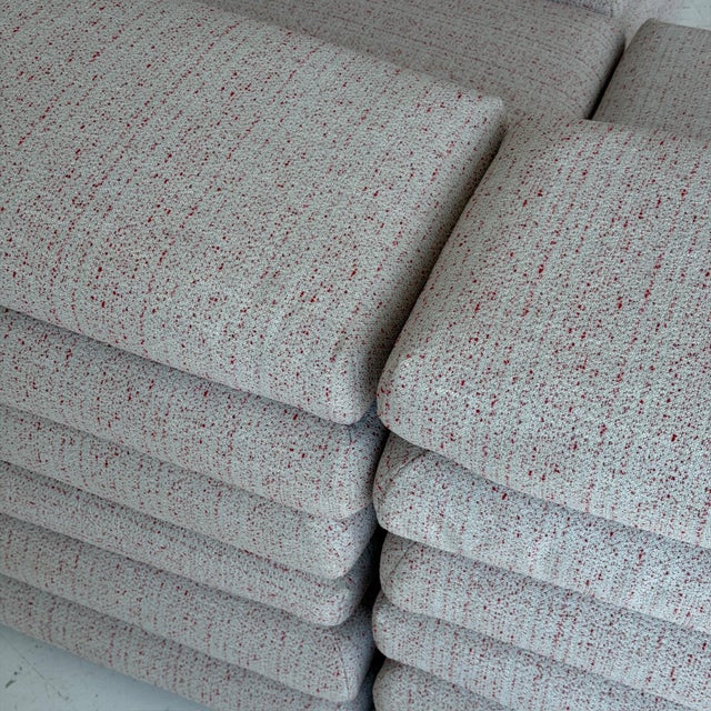1980s 1980s Monumental Stacked Modular Sectional For Sale - Image 5 of 12