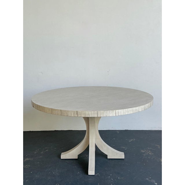 Vintage Carlyle “Carlyle” Washed Wood Dining Table For Sale - Image 16 of 17
