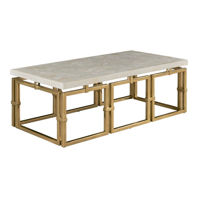 Century Furniture Links Small Cocktail Table For Sale