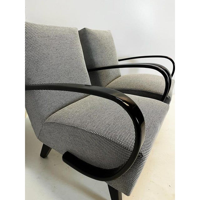 1950s Set of Armchairs by Jindrich Halabala for Up Závody, 1950s For Sale - Image 5 of 9