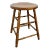 Early 20th C Turned Wood Stool For Sale