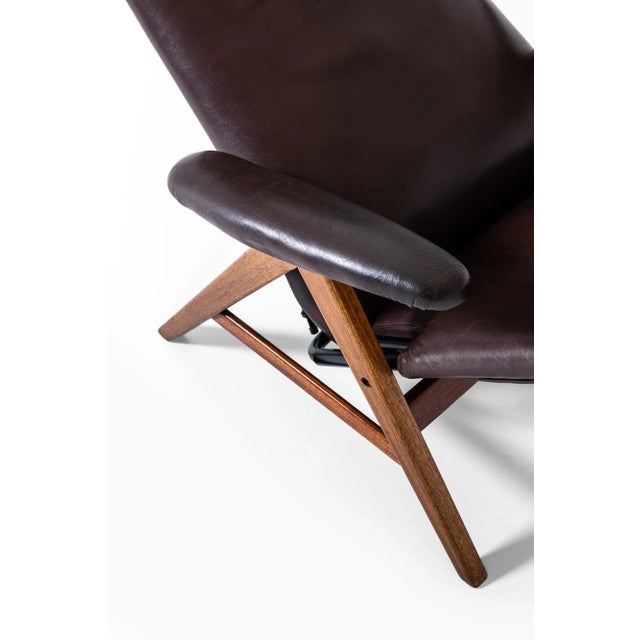 Reclining Chair by H. W. Klein for Bramin, 1960s For Sale - Image 4 of 11