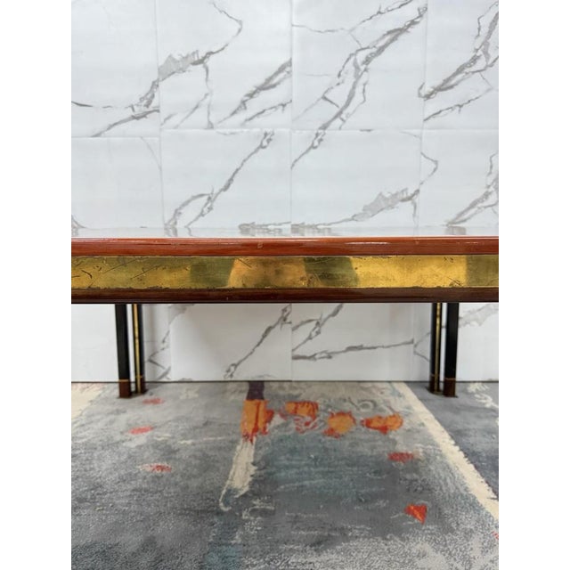Large Modern Dining Table by Paolo Barracchia for Roman Deco, 1970s For Sale - Image 14 of 18
