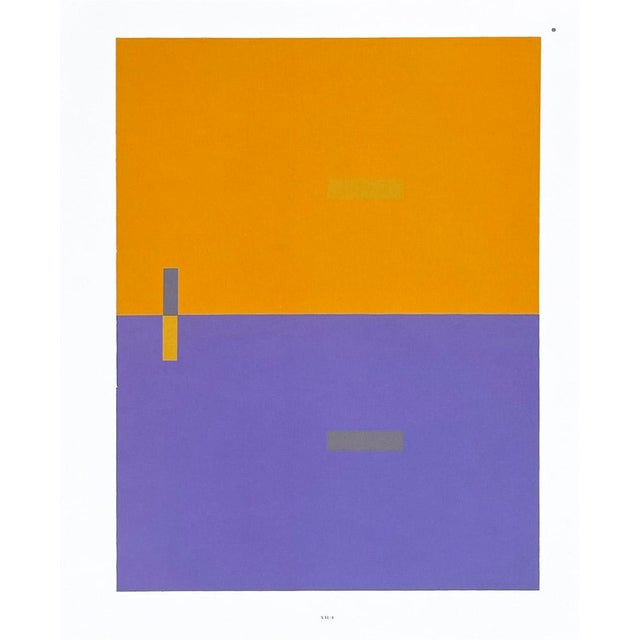 Artist: Josef Albers Country: Germany-USA Title: Plate VII-1 Paper Size: 13.50 x 10.50 inches on Munken Print Cream...