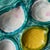 1950s Vintage French Majolica Oyster Plates from Gabriel Fourmaintraux Desvres, 1950s, Set of 4 For Sale - Image 5 of 9