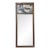 Antique Trumeau Mirror With Woman Playing Piano For Sale