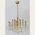Brass and Nickel Sputnik Chandelier by Gaetano Sciolari, Italy, 1960s For Sale - Image 8 of 9