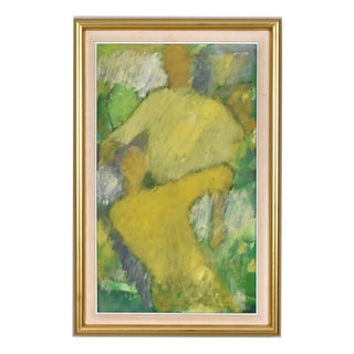 Karin Tholstrup, Figure, 1974, Oil on Canvas For Sale