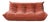 Coral Corduroy Togo Three-Seat Sofa by Michel Ducaroy for Ligne Roset For Sale