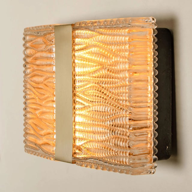 1970s Wall Light from Limburg Glashütte, 1960s For Sale - Image 5 of 16