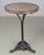 19th Century 19th Century French Cast Iron Marble Top Bistro Table For Sale - Image 5 of 11